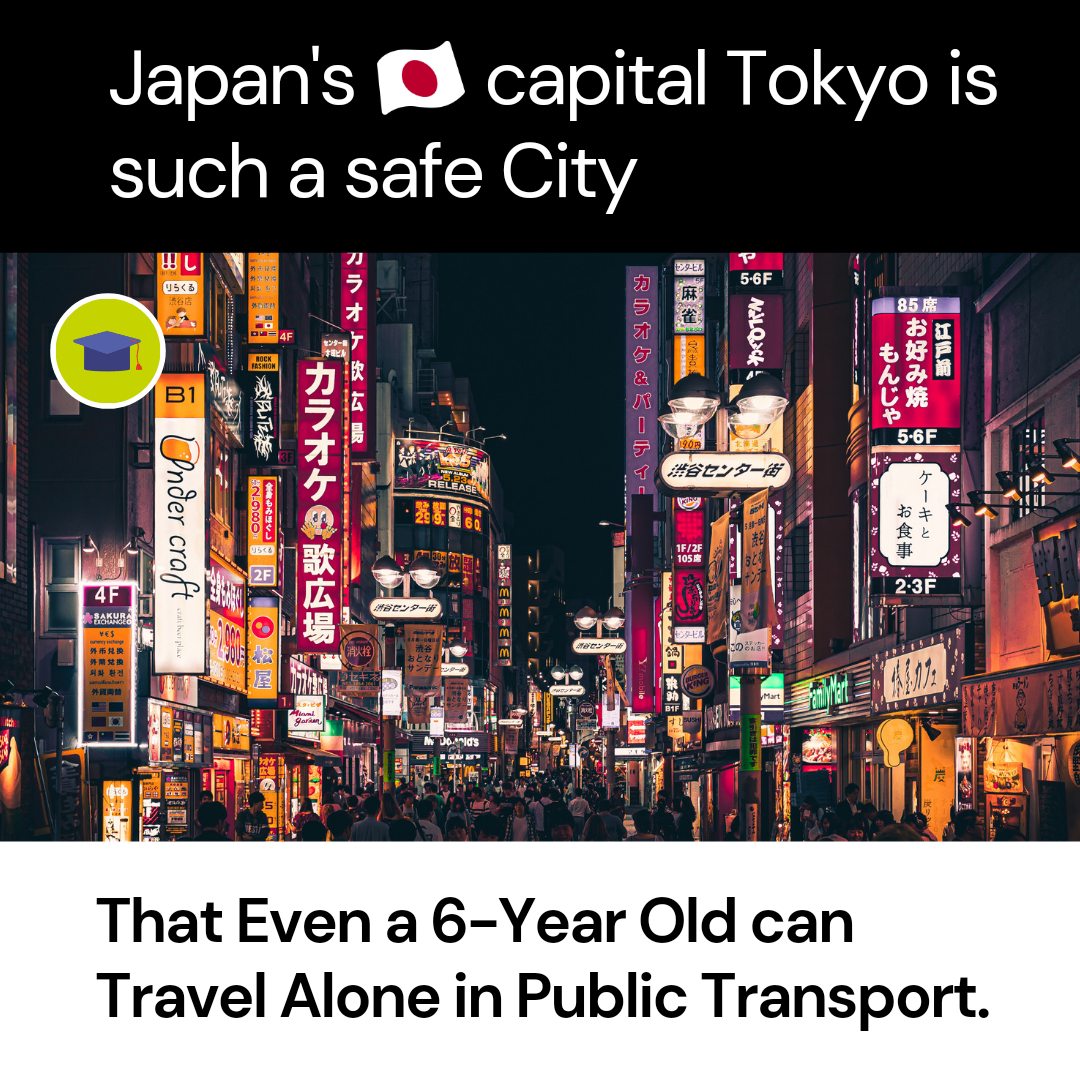 Interesting fact about japan