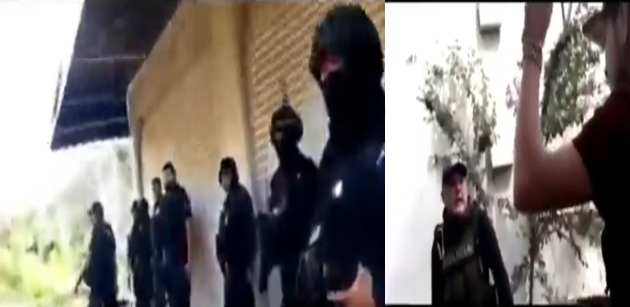 Video; Sicarios de Cárteles Unidos y Estatales peleando hombre a hombro; se les ve nerviosos mientras esperan el arribo de El CJNG