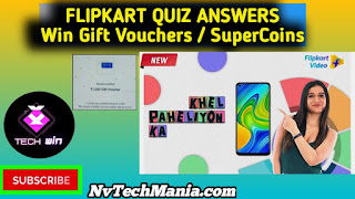 Flipkart Khel Paheliyon Ka Quiz Contest Answers Season 2