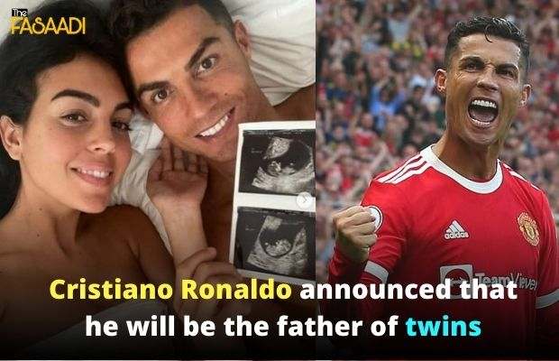 Cristiano Ronaldo announced that he will be the father of twins