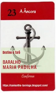 Significado das Cartas de Maria Padilha - 23. A Âncora