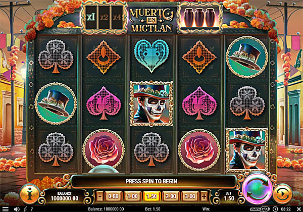 Main Gratis Slot Indonesia - Muerto En Mictlan Play N GO