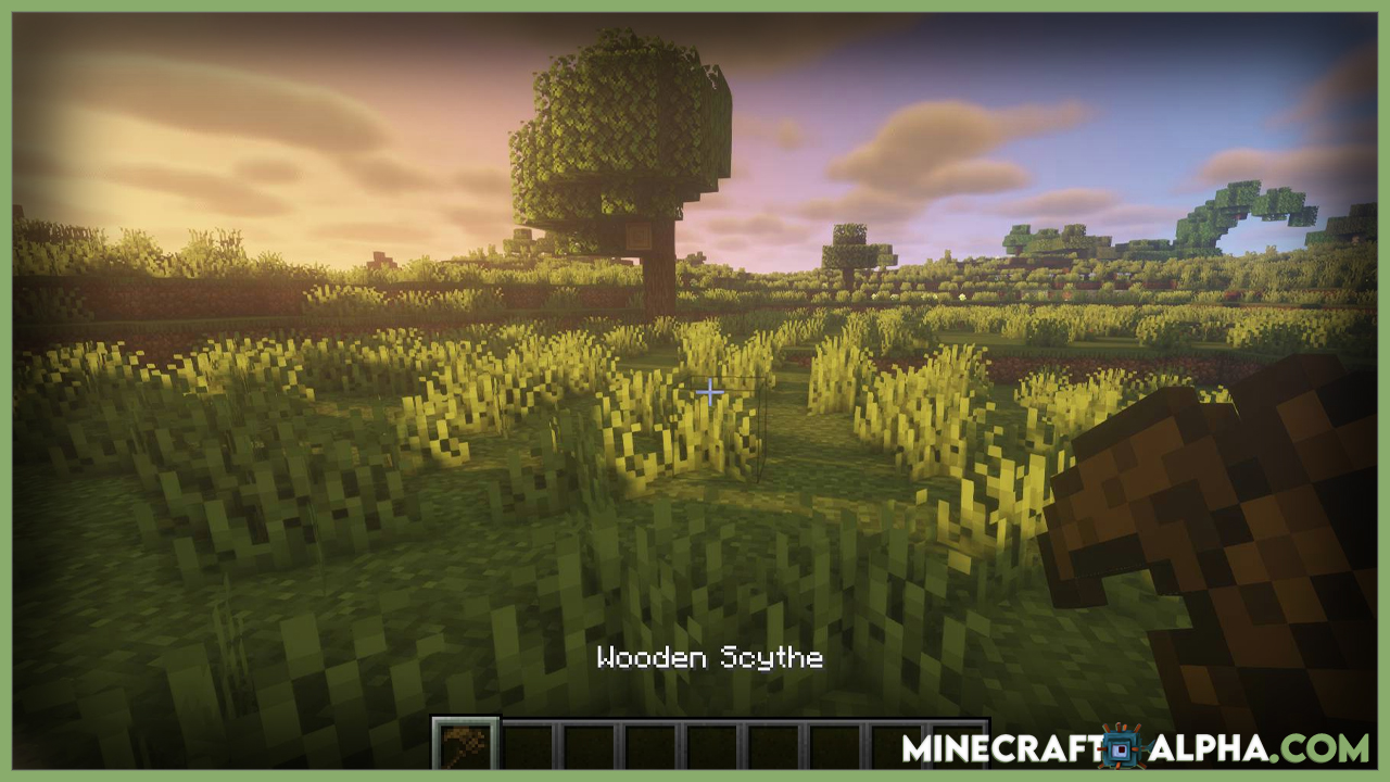 Harvest Scythes Mod 1.17.1 (Harvesting is simple and quick) Harvest Scythes Mod 1.17.1 (Harvesting is simple and quick)
