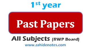 1st year past papers rawalpindi board 2021 english, biology pdf download