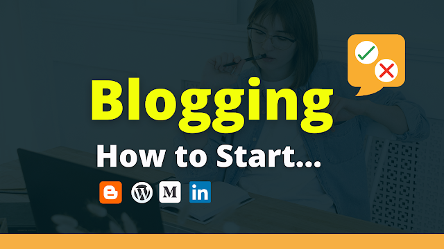 How do I start blogging