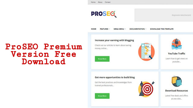 ProSEO Blogger Template Premium