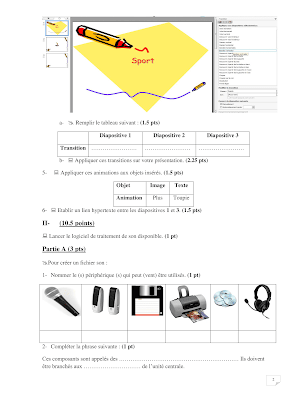 فرض  تأليفي 2 اعلامية سنة 8 الثلاثي االثاني مع الاصلاح pdf  , devoir de Synthèse 2 informatique 8ème année  avec correction pdf trimestre 2