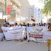 "شباب الغضب " بوادي حضرموت ينظمون مسيرة سلمية تنادي بحقوق المواطن والمعلم