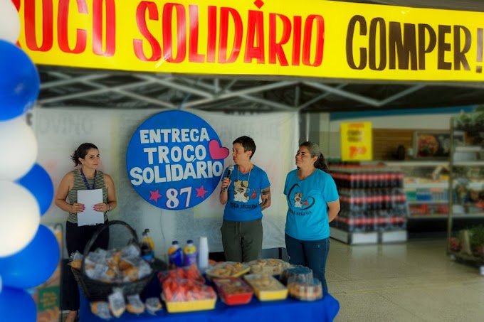 Troco Solidário do Supermercados Comper beneficia ONG que cuida de animais abandonados