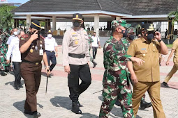 Murad Ismail dan Forkopimda Maluku Jemput Ma’ruf Amin di Bandara Pattimura