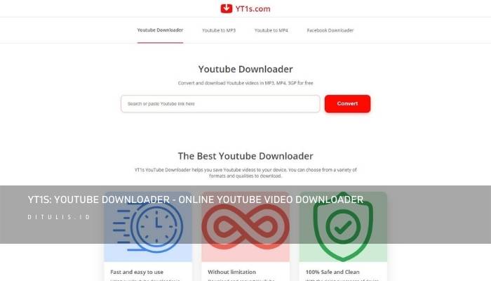 Yt1S Youtube Downloader Online Youtube Video Downloader