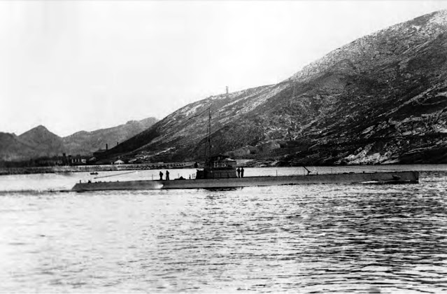 La pérdida del submarino B-5 de 1937 en Estepona (Málaga).