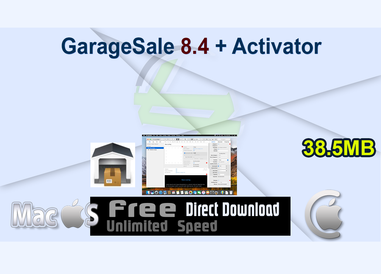 GarageSale 8.4 + Activator