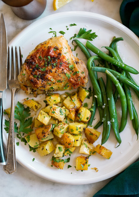 Baked Lemon Chicken and Potatoes