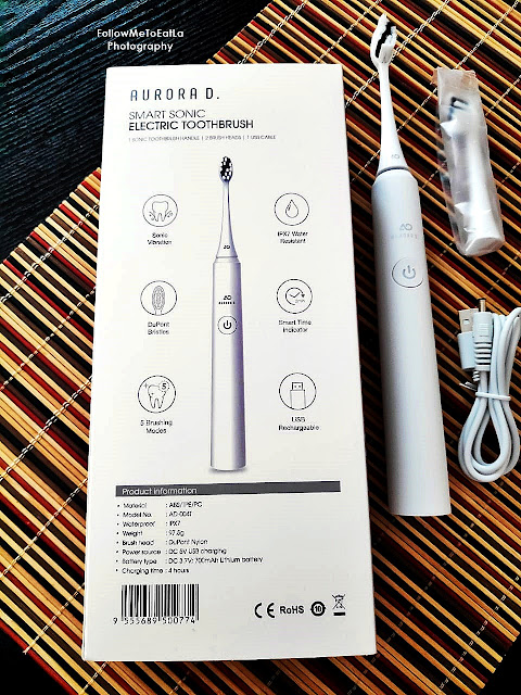 REVIEW: AURORA D. SMART SONIC ELECTRIC TOOTHBRUSH