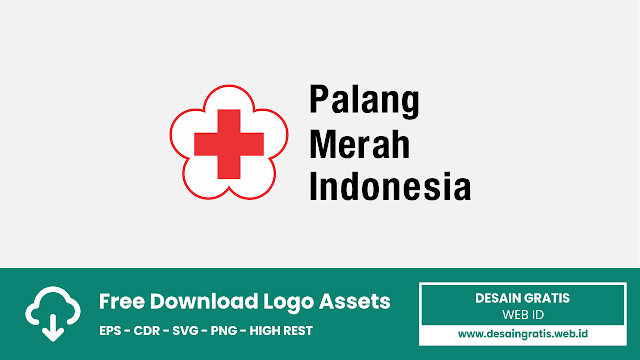 Logo PMI Palang Merah Indonesia Format Vector