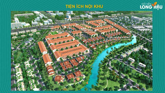 Tiện ích nội khu Đất nền Long Hậu