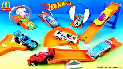 McDonalds  Hot Wheels Happy Meal Toys 2019 USA 8 Toy Set