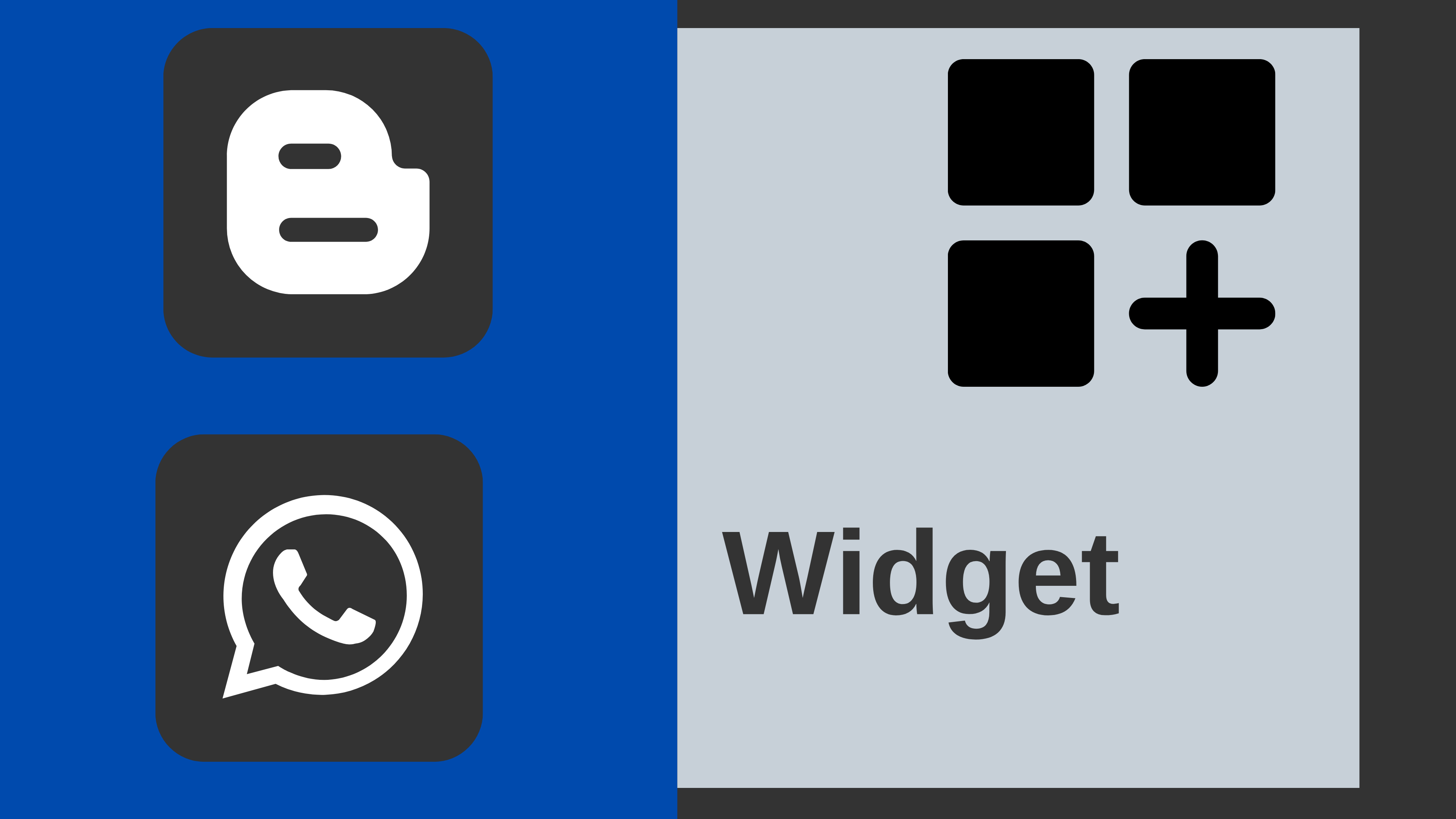 WhatsApp Chat Widget For Blogger