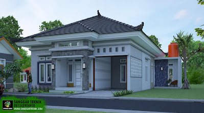 DESAIN RUMAH MINIMALIS 9x14 METER