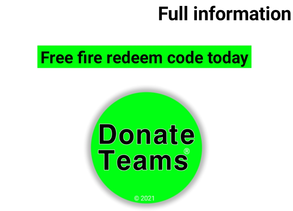 Free fire redeem code today how to redeem free fire reward code