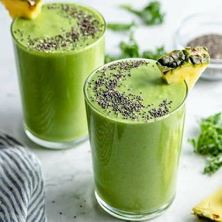 Pineapple-Spinach-smoothie