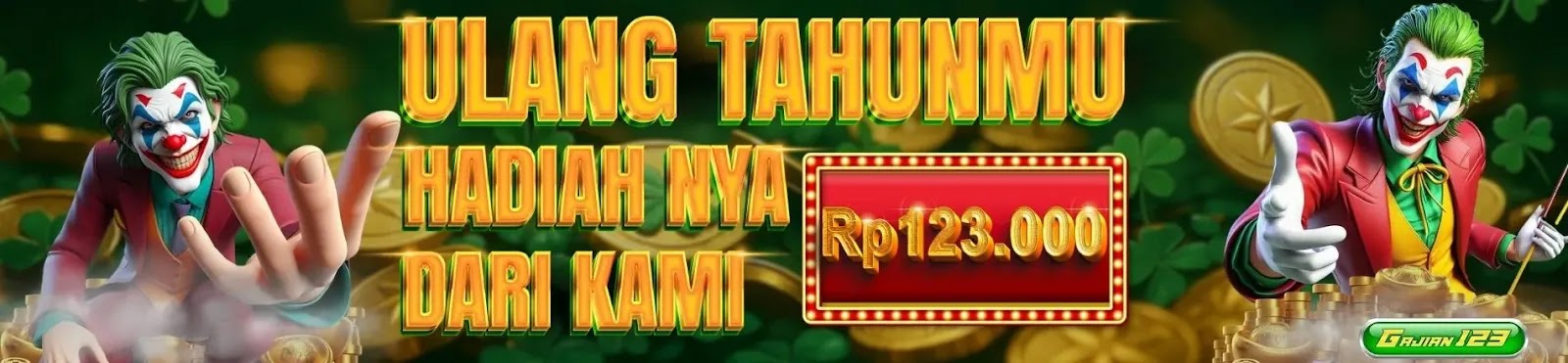 FREE SALDO ULANG TAHUN