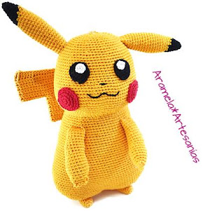 PATRON GRATIS PIKACHU | POKEMON AMIGURUMI 50287