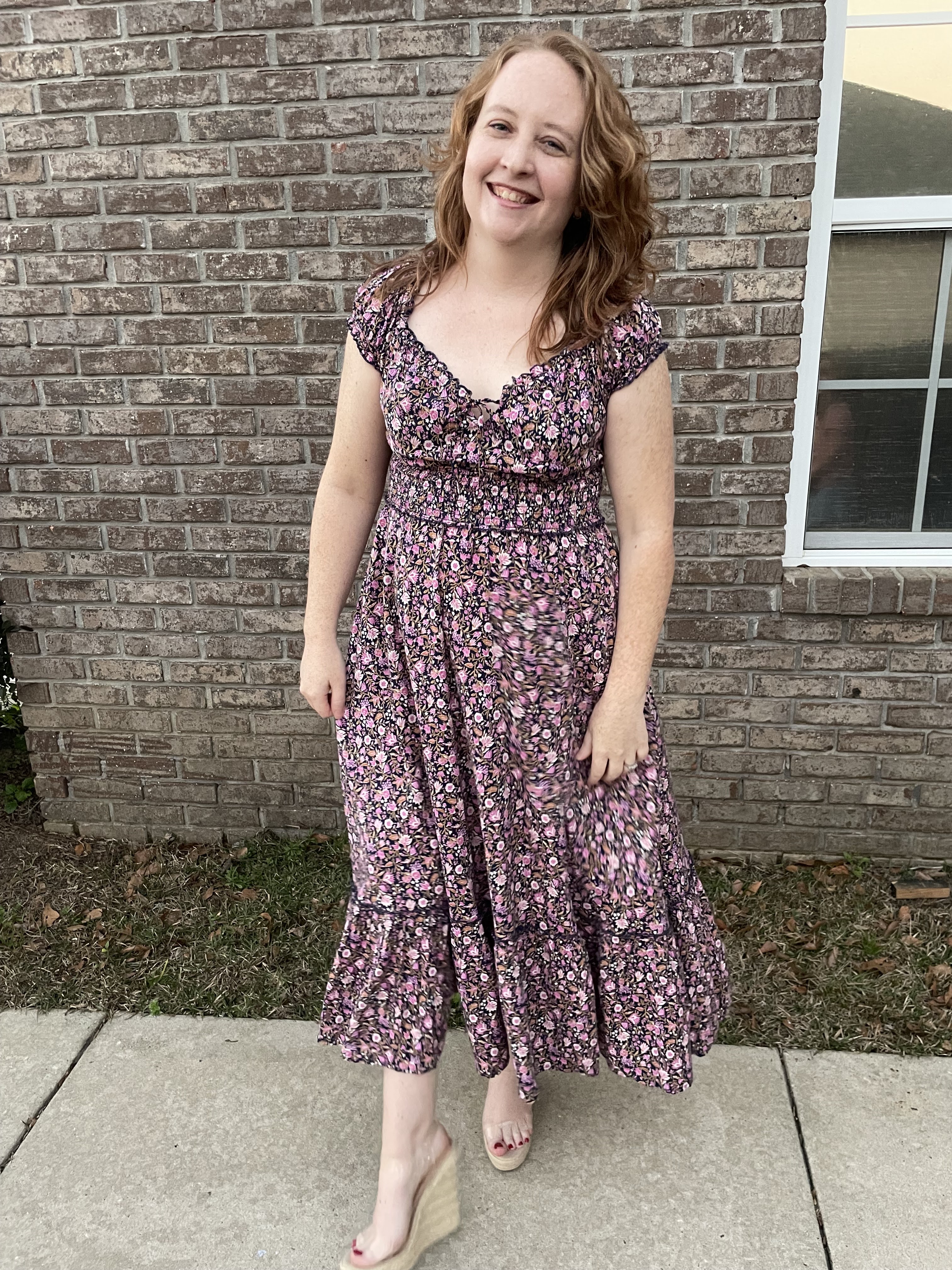 purple-floral-midi-dress