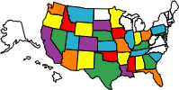 States visited via RV