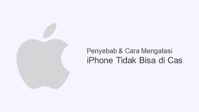 kenapa iphone tidak bisa di cas