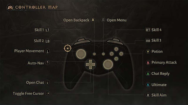 Compatibilidad con el controlador Diablo Immortal (PC, Xbox, PS5, Android e IOS)