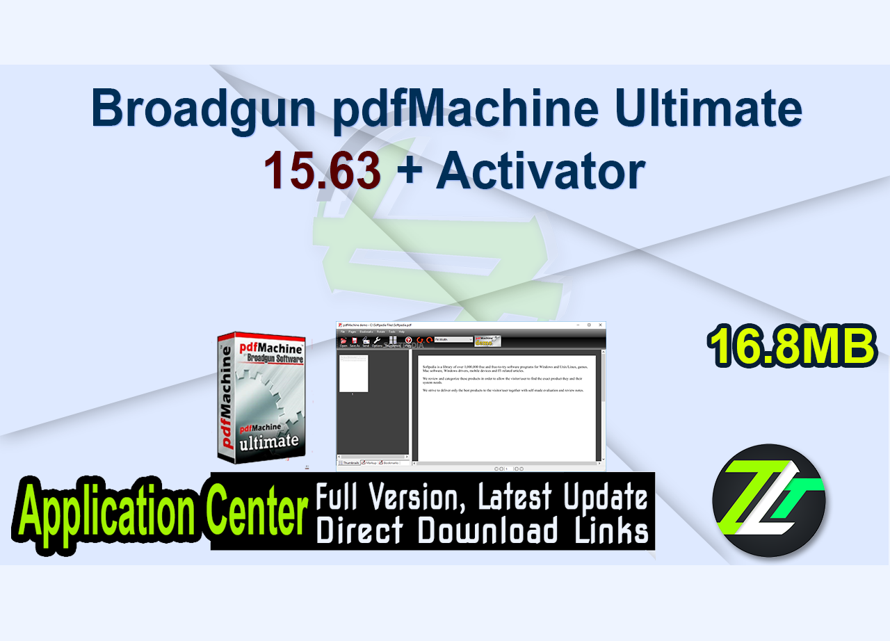 Broadgun pdfMachine Ultimate 15.63 + Activator