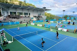 16 Atlet Bertarung Sengit di Semifinal Tenis Lapangan PON XX di Arena Sian Soor