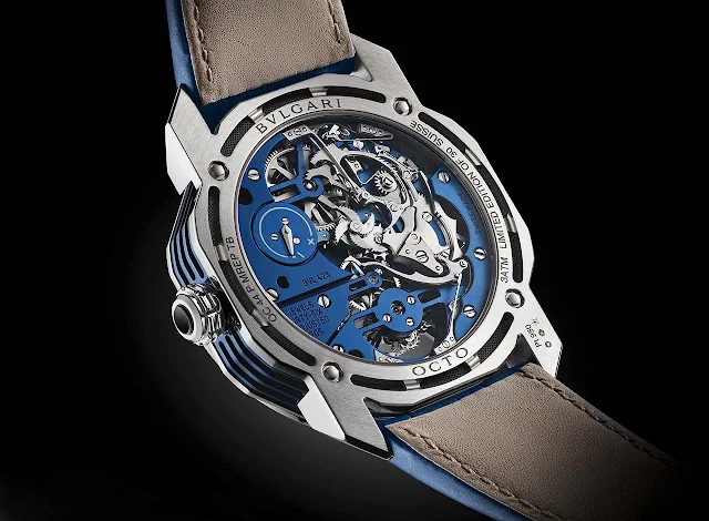 Bulgari Octo Roma Blue Carillon Tourbillon