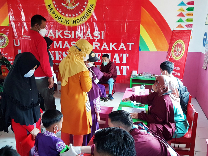 BIN Daerah Lampung Kembali Giat Vaksinasi di Lampung Barat