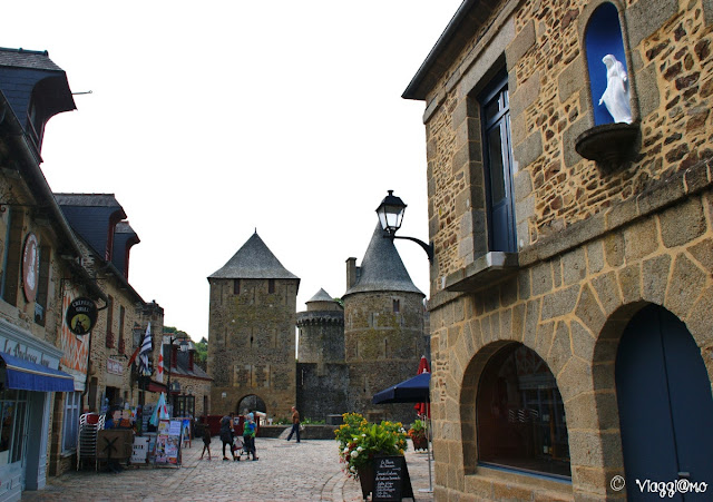 Centro storico e castello di Fougeres