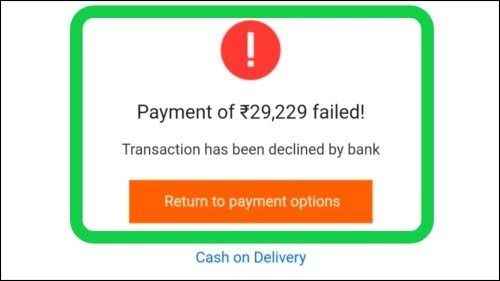 How To Fix Transaction Has Been Declined By Bank Problem Solved