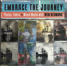 Look for me with Fiber Arts Take Two in September 2025! Online workshop!