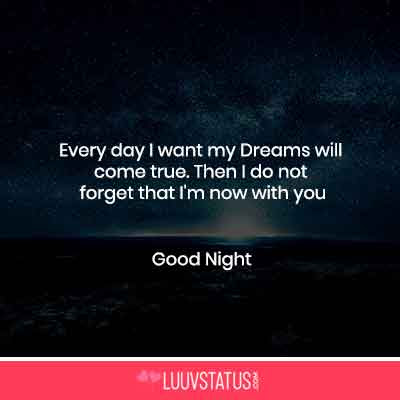 good night quotes for husband in english