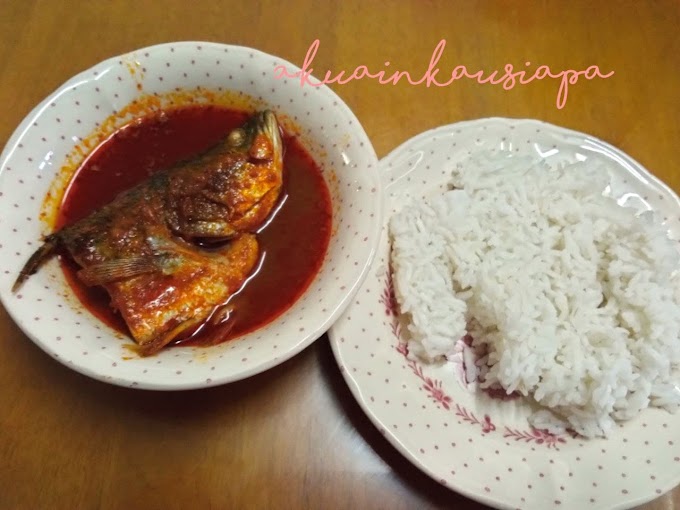 First Time Masak Ikan Siakap Asam Pedas