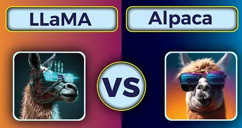 Apa perbedaan llama2 AI dan Alpaca AI?