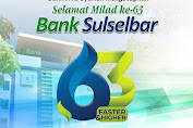 Manajemen Dan Segenap Insan Amanah Bank NTB Syariah Mengucapkan Selamat Milad Ke-63 Bank Sulselbar 