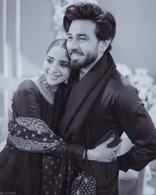 Wedding Pics of Saboor Aly with husband Ali Ansari Latest
