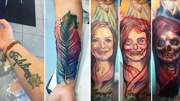  People Got Rid Of Their Exes' Name Tattoos In The Most Creative Way (21 Pics)