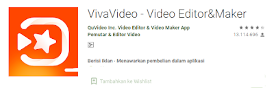 aplikasi editing video viva video untuk hp