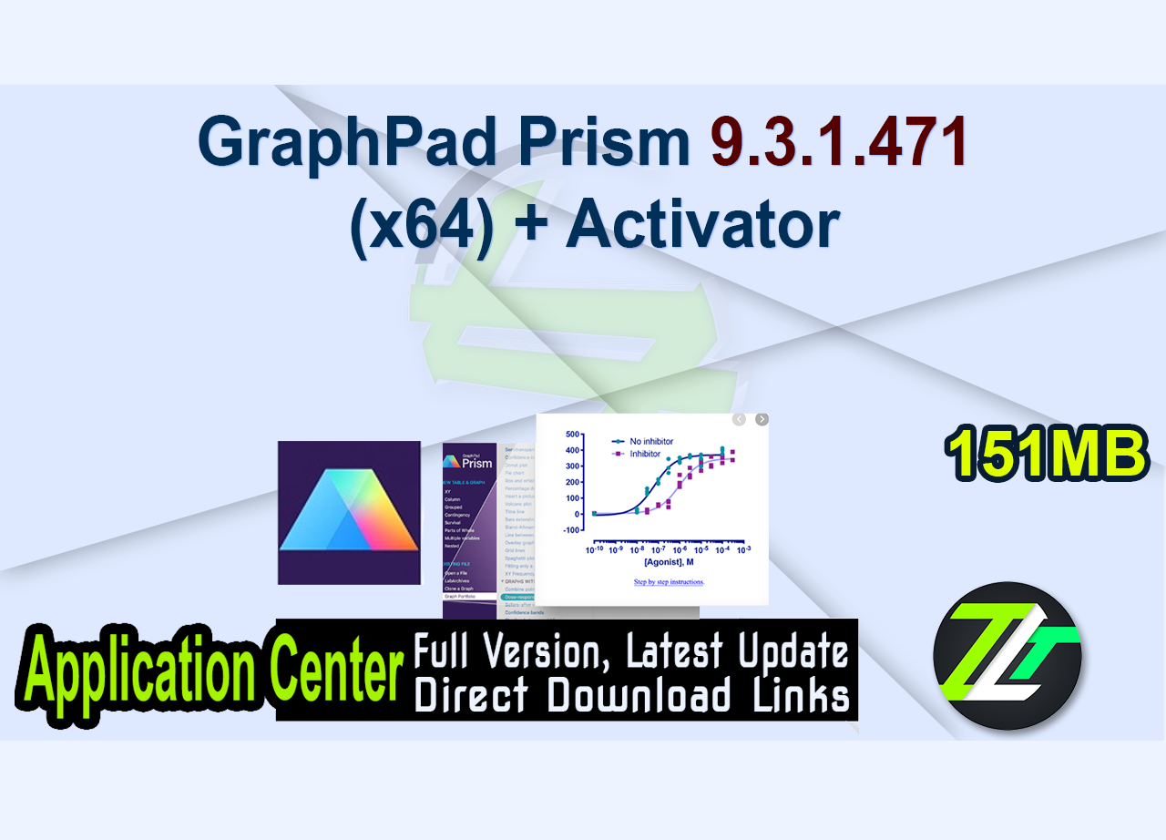 GraphPad Prism 9.3.1.471 (x64) + Activator