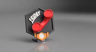 Prusa Badges - Mini Master, Not Wekster, Friday Calls - Render 4