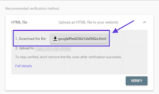 HTML File Verification