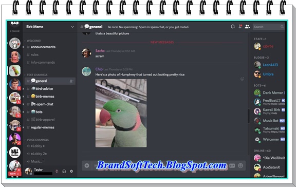 Discord chat For communities and friends